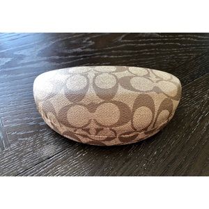 Coach Brown Glasses Case